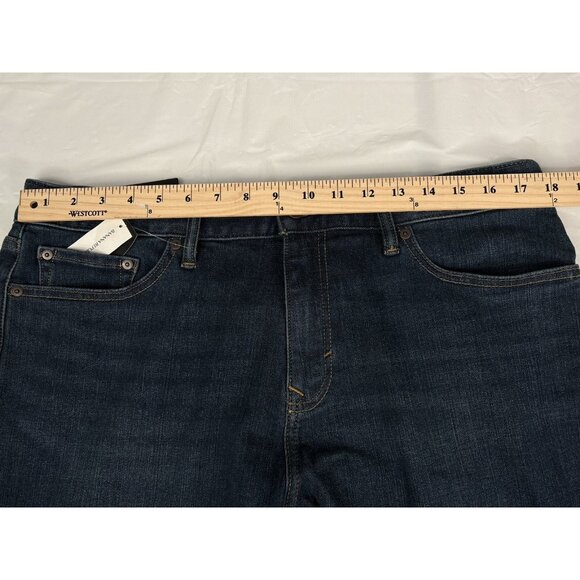 NWT Banana Republic Rapid Movement Denim Men’s 35x32 Straight Leg Stretch - Picture 9 of 12